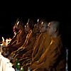 One With Everybody (Songkran Festival Part II) Photo: Buddhist monks offer prayers celebrating the birth of Buddha which marks the Thai new year celebrated during Songkran.