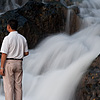 A Rapid Runs Through It Photo: Early morning fishing near Yangshuo's excess water drainage.