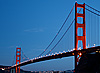 Towers Photo: The Golden Gate Bridge viewed from Marin, looking towards San Francisco.