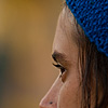 Veggie Visitors Photo: A young Belgian woman looks out of her boat at the floating vegetable market.