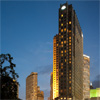 KLCC Panorama Photo: A user-controlled panorama of the park at the base of the Petronas Towers at KL City Center (KLCC).