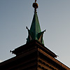 Peerless Pile Photo: Children play in the last remaining daylight at Shah-e-Hamdan mosque.