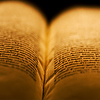 Rare Reads Photo: A display case holds a treasure in the rare books collection.