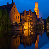 Subtle Spotlights Photo: A canal reflects the facades of beautiful traditional buildings.