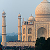 Red Rock Photo: The Taj Mahal is seen from a distance at sunset.  (From the archives due to time restraints.)