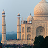 Red Rock Photo: The Taj Mahal is seen from a distance at sunset.  (From the archives due to time restraints.)