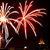 Federation Fireworks Photo: Bastille Day fireworks in a gorgeous lake village in the Alps.