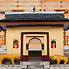 Himachal Hinduism Photo: The courtyard at Bhimakali Hindu temple, a unique blend of Buddhist and Hindu architectural styles (archived photos, on the weekends).