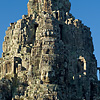 Grinning Granite Photo: The towering Bayon Temple at the Angkor Wat temple complex (ARCHIVED PHOTO on the weekends - originally photographed 2007/05/17).