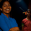 Beautiful Dhaba Girls Photo: A pair of beautiful Indian dhaba (restaurant) workers giggle while having their photo taken (ARCHIVED PHOTO on the weekends - originally photographed 2009/03/29).