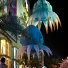 Helium Balloon Sea Animals Photo: Flying sea creatures float around at the Paragon Mall, part of a performance entitled "Flying Fantasy."