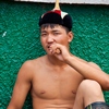 Mongolian Wrestlers Photo: A Mongolian wrestling competitor at the Nadaam Festival in Ulaan Baatar (ARCHIVED PHOTO on the weekends - originally photographed 2007/07/11).