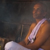 Hindu Death Ceremony Photo: A Hindu believer seeks blessings for his deceased loved-one with the guidance of a Brahman priest (ARCHIVED PHOTO on the weekends - originally photographed 2009/03/02).