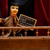 Puppetry Photo: A locally well-known puppet show (Guignol) advertisement in the old preserved section of Lyon.