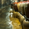 Damp Darkness Photo: Large jars hold distilled liquor in a former military cave, Tunnel 88, on Nangan island in Matsu, Taiwan.