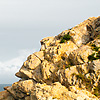 Cliff Comanche Photo: A rock formation resembling a Native American Indian in Nangan, Matsu Islands.