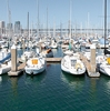 Docking Lot Photo: Yachts docked at the harbor near Pac Bell park in San Francisco.