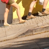 Hill Help Photo: Tourists walk a steeply inclined street in San Francisco.