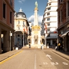 Shady Figure Photo: The central elephant fountain in downtown Chambery, a regional hub in the Alps of France.